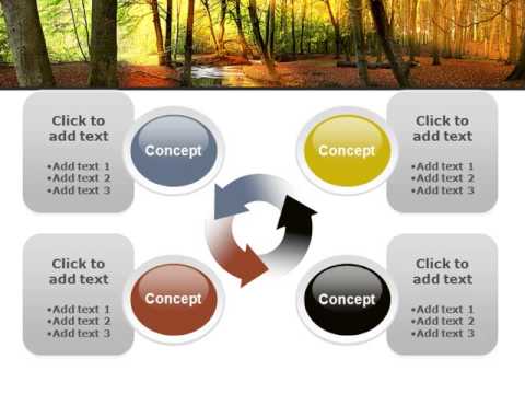 Autumn Forest Presentation Template by PPTStar.com