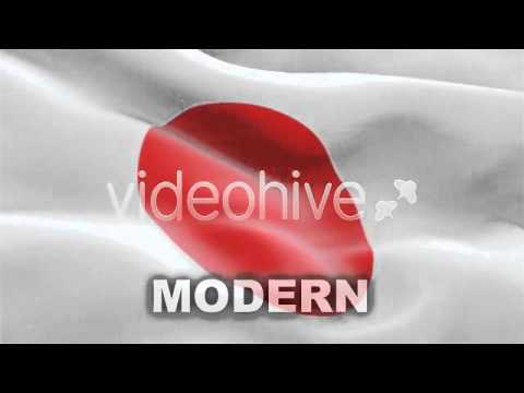 Japan Flag loop Videohive After Effects Template