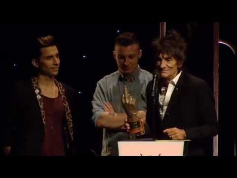 The Rolling Stones Win Best Live Band - NME Awards 2013