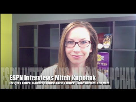 ESPN Interviews Lakers GM Mitch Kupchak - Dwight Howard, Pau Gasol & D'Antoni's Future