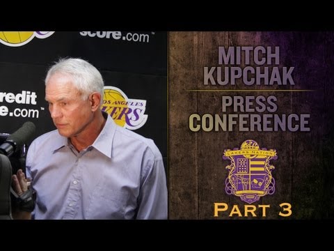 Mitch Kupchak Pt. 3: Not Happy With Kobe's High Dive Jump