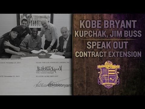 Lakers News: Kobe Bryant, Mitch Kupchak, Jim Buss Speak Out After Contract Extension