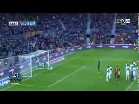 Barcelona vs Elche (4-0) All Goals & Highlights [5.1.2014]