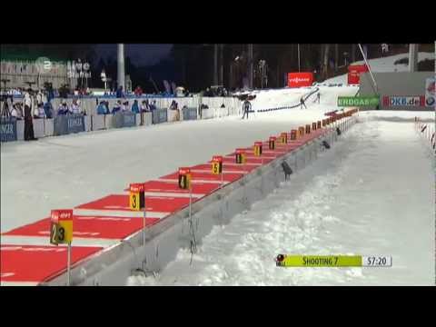 10.03.2013 Biathlon Sotschi Staffel Winner/Relay Deutschland(full)