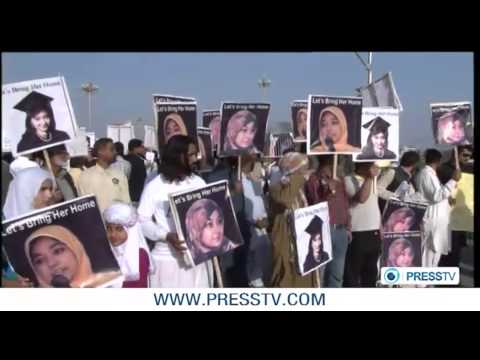 Pakistani activists protest for Aafia Siddiqui's release