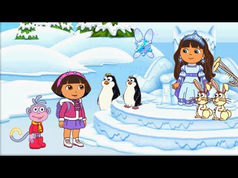 Dora's Ice Skating Spectacular Game Movie for Children - Dora the Explorer