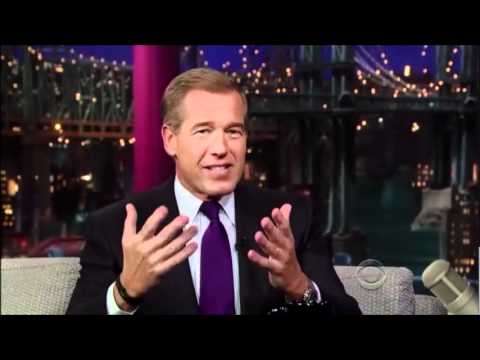 Brian Williams - Late Show with David Letterman