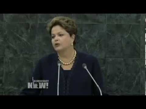 VIDEO: At U.N. General Assembly, Brazilian President Dilma Rousseff Blasts U.S. Spying Operations