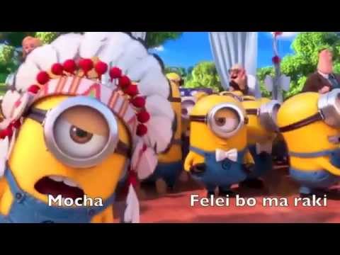 Despicable me 2   YMCA Minions With Lyrics!