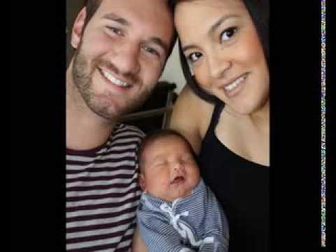 Nick Vujicic y su hijo