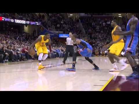 Thunder vs. Cavaliers: Kyrie Irving highlights - 35 points (2.2.13)