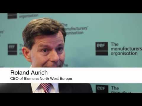 The Manufacturer interviews Roland Aurich, CEO of Siemens North West Europe