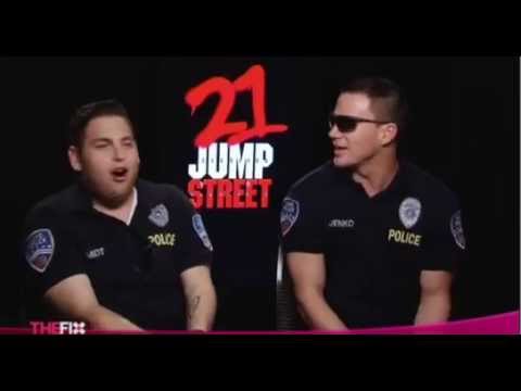 21 Jump Street HILARIOUS interview with Jonah Hill and Channing Tatum