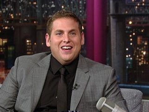 David Letterman - Jonah Hill Needs To Stop Talking