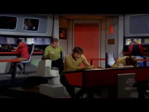 Captain Kirk watches Miley Cyrus performance