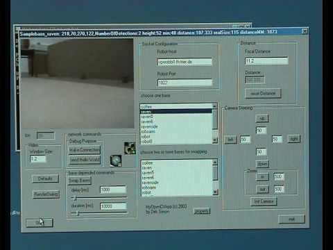 Vision-based Location and Manipulation with Pioneer Arm (Kloss and Simon 2004)