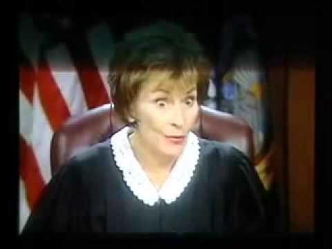 Allegedly Drunk in Court on Judge Judy