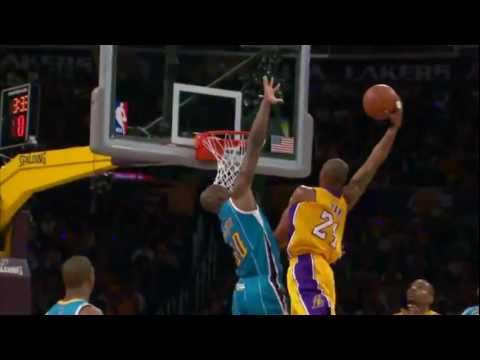 Kobe Bryant Top 10 Dunks - 2010-2011 season (included Playoffs)