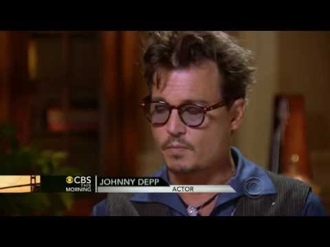 Johnny Depp opens up to Charlie Rose in an in depth interview