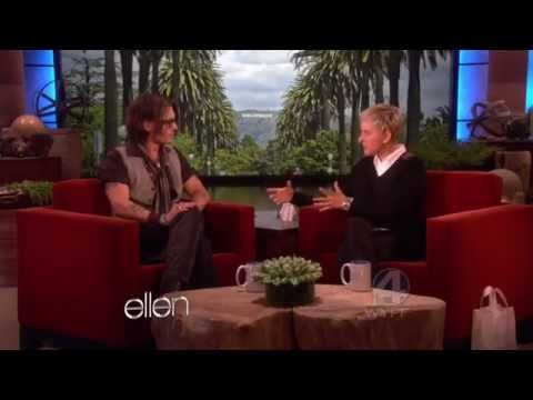 Johnny Depp on The Ellen DeGeneres Show - FULL INTERVIEW (2012/05/08)