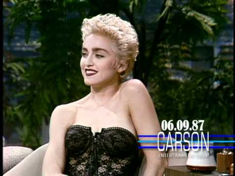 Madonna on Her 1st Talk Show Appearance on 