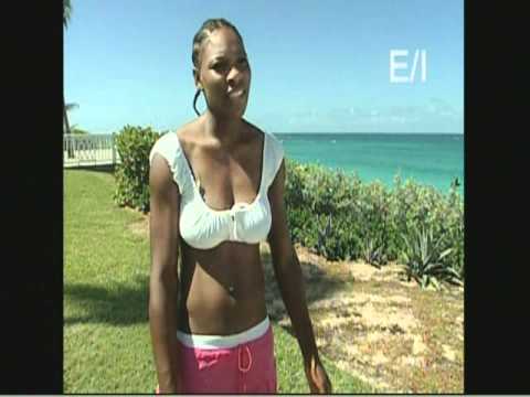 SERENA WILLIAMS - HOTTEST INTERVIEW EVER !!! - ON THE BEACH IN THE BAHAMAS !!! - VOB