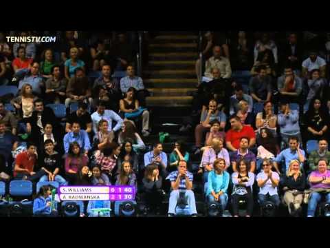 Serena Williams vs Agnieszka Radwanska RR YEC Full Match 2013