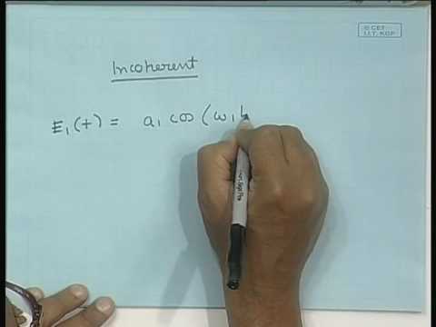 Lecture - 18  Coherence