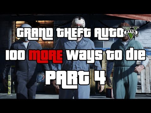 STREAKING IN THE HOOD - 100 More Ways To Die in GTA 5 - Part 4