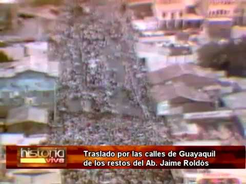 REPORTEJE ESPECIAL SOBRE LA MUERTE DE JAIME ROLDÓS