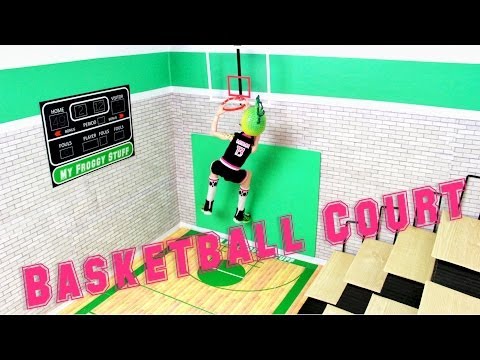 How to Make a Doll Basketball Court