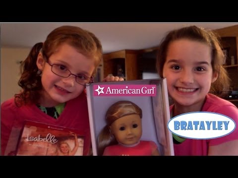 American Girl Doll of the Year 2014 | Unboxing Isabelle | Bratayley