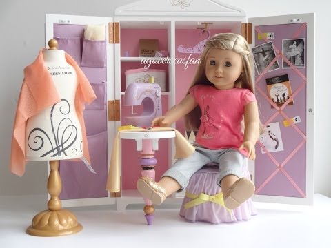 American Girl Doll Isabelle's Studio ~setting it up ~