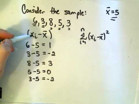 Statistics - Calculating Variance