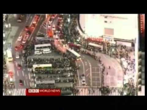 Japan 2011 Earthquake 1 - Overview - BBC World News America 11.03.2011