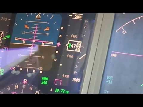 Cockpit view - KLM 777-200 Landing at Narita International Airport (Narita - NRT)