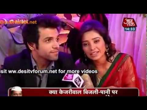 Rithvik Dhanjani and Asha Negi (Arvi jealous & Purvi drinking at the party) SBB 23rd December 2013