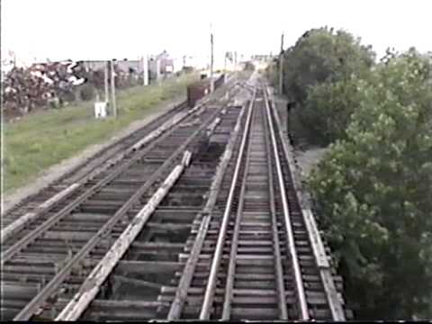 Railroad Switching Service of Missouri Freight Train on Illinois Terminal St. Louis Line