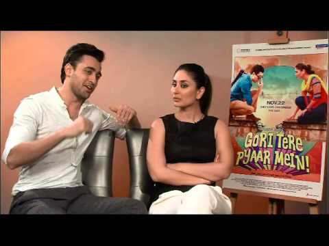 Bollywood Eye: Press Interview Kareena Kapoor & Imran Khan: Gori Tere Pyaar Mein