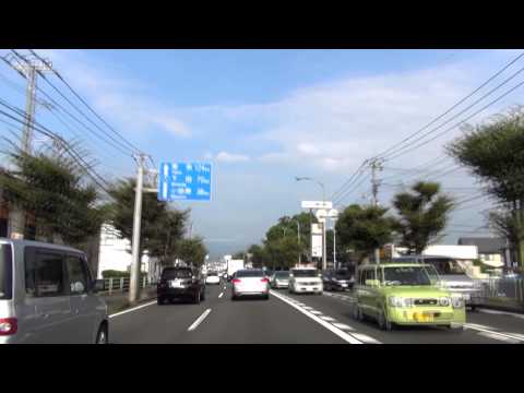 [車載動画]国道1号線 沼津-箱根峠(Route1 Shizuoka Numazu-Hakone) Part.1