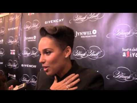 Interview with Alicia Keys at her 10th Annual Black Ball