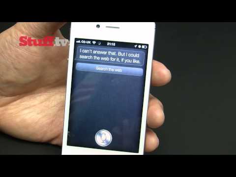 Apple iPhone 4S Siri demo