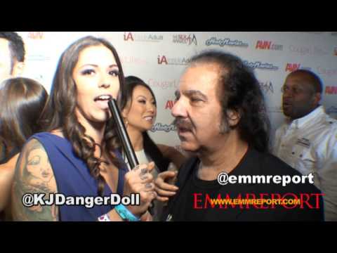 Ron Jeremy/Asa Akira:  Red Carpet Interview Sex Awards 2013