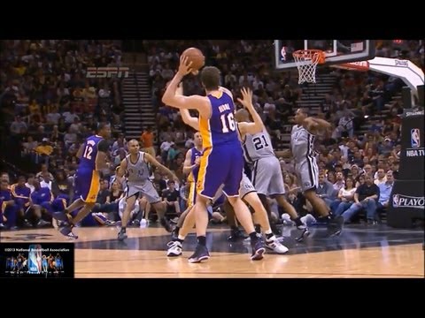 Pau Gasol Lakers Offense Highlights 2012/2013