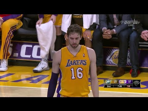 Pau Gasol 23 Points 18 Rebounds Game Highlights - Jazz vs Lakers (2014.01.03)