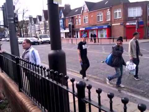 Hull City Promotion Celebrations after Cardiff game,idiot starting fight at New Griffin pub