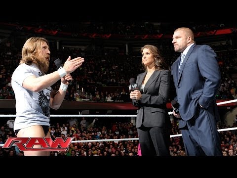 Daniel Bryan says The Authority is ignoring the wishes of the WWE Universe: Raw, Jan. 27, 2014