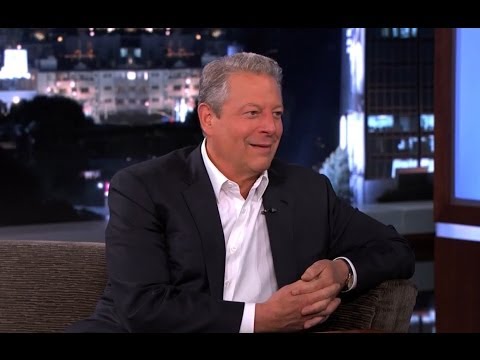 Al Gore on Jimmy Kimmel Live PART 1