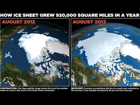 Al Gore Predicts No Arctic Ice In 2013 and Fails