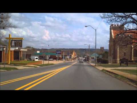 Driving in Ozark Arkansas